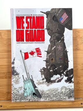2016 Image Comics We Stand on Guard Deluxe Hardcover Graphic Novel Dystopian